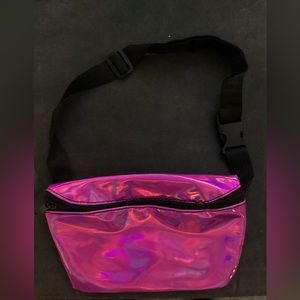Hot pink/purple Metallic Fanny Pack